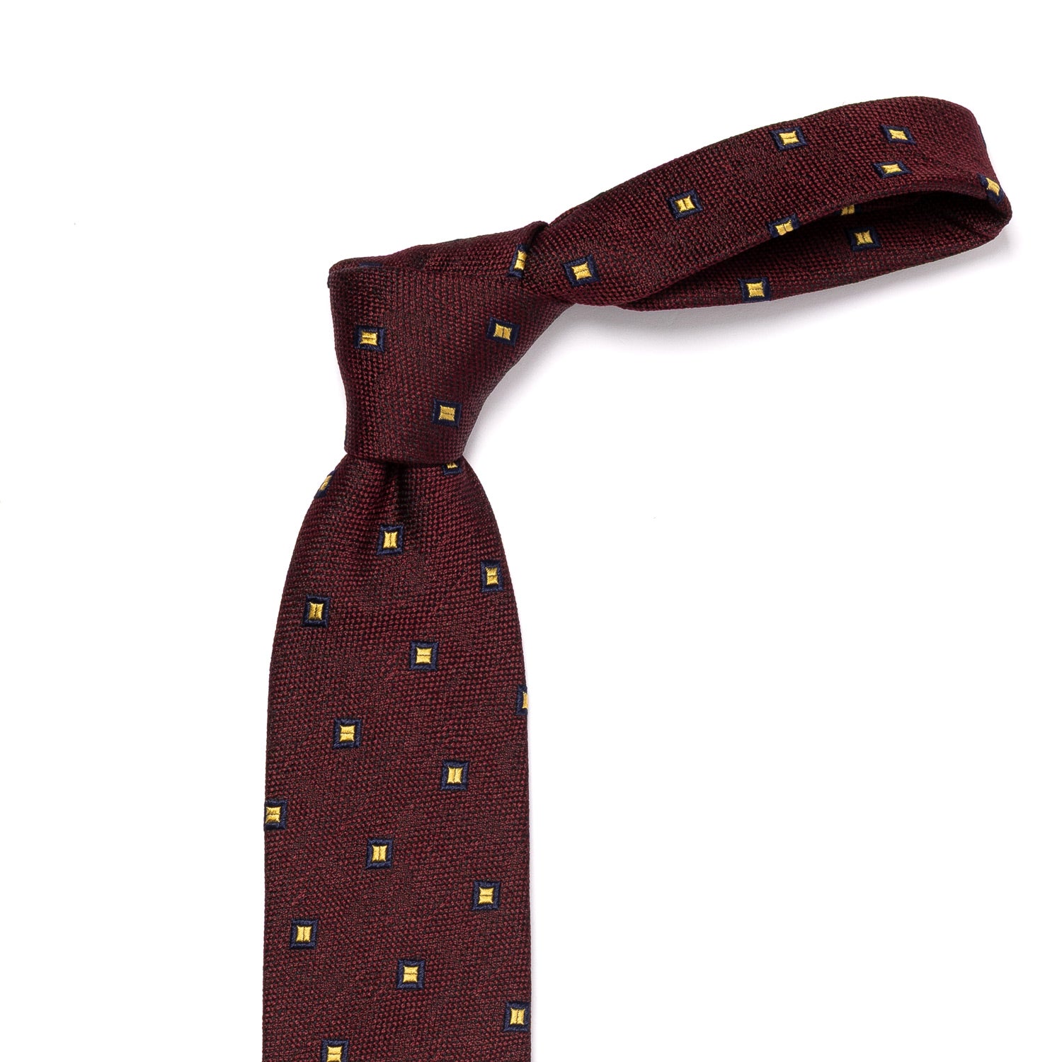 Exclusively for Michael Jondral: Tie "Jacquard Silk" made from pure Silk - hand-rolled